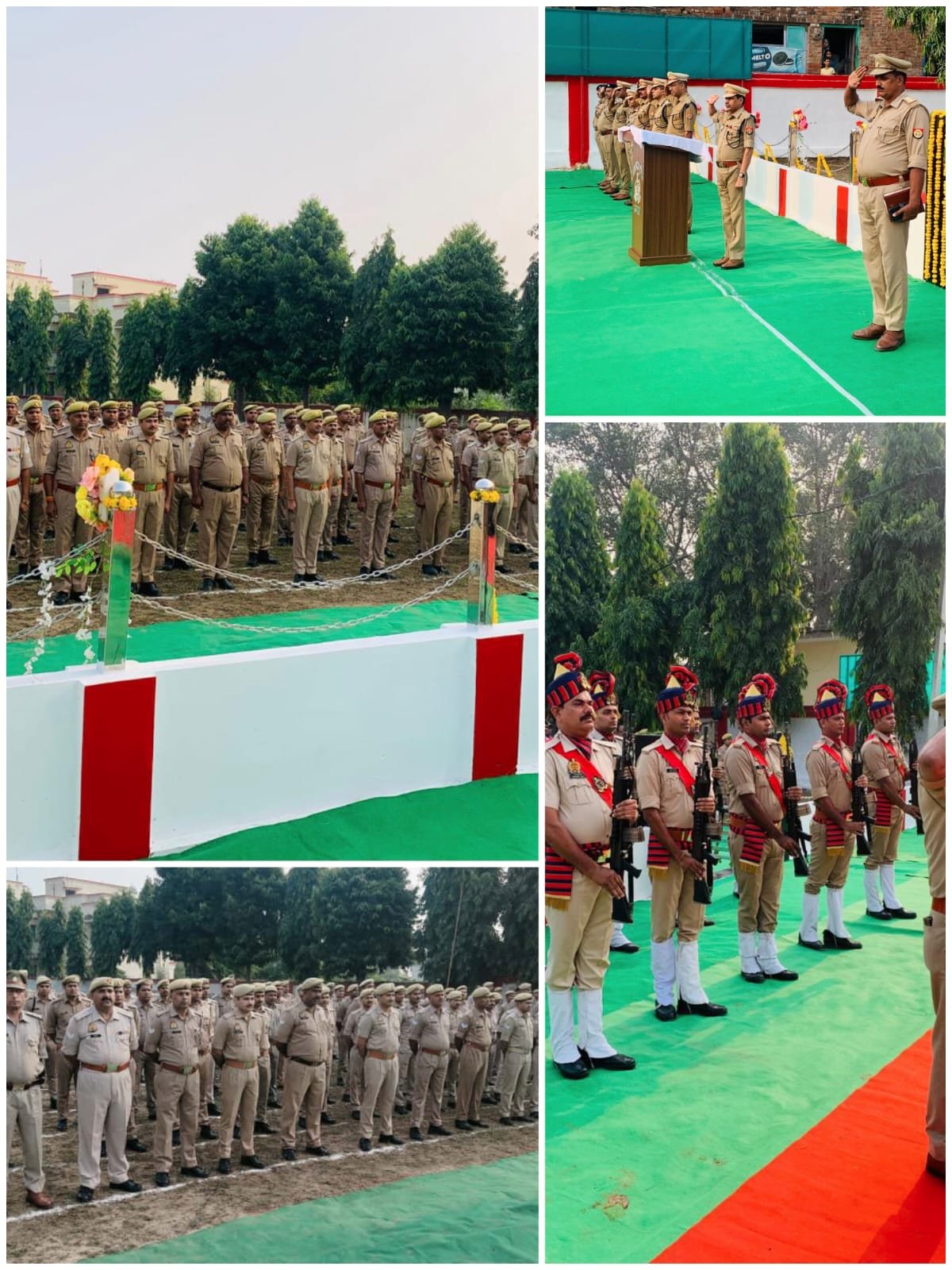 उन्नाव में पुलिस स्मृति दिवस: शहीदों को श्रद्धांजलि, एसपी ने सुनाई शौर्य गाथा
